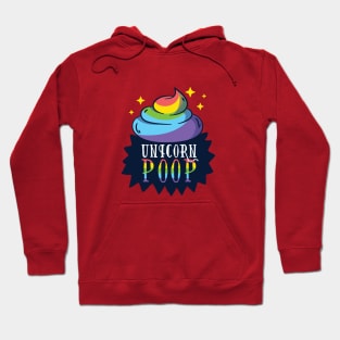 Funny Unicorn Poop design Hoodie